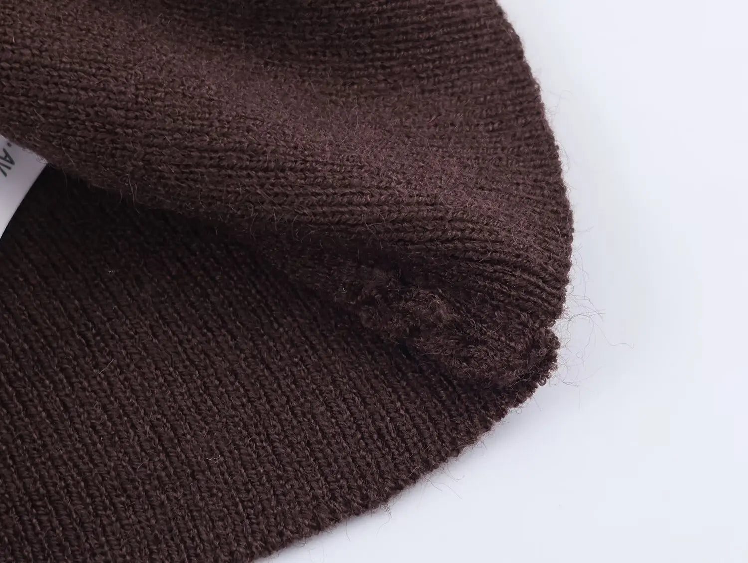 TFMLN Slash Neck Tiered Knit Pullover