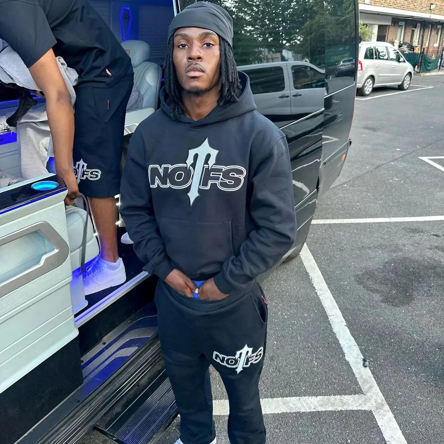 2024 New Men's Fashion Casual Tracksuits Outdoor Fitness Jogging Hooded Sets Sports Luxury Hoodie Drawstring Pants Suit Clothing