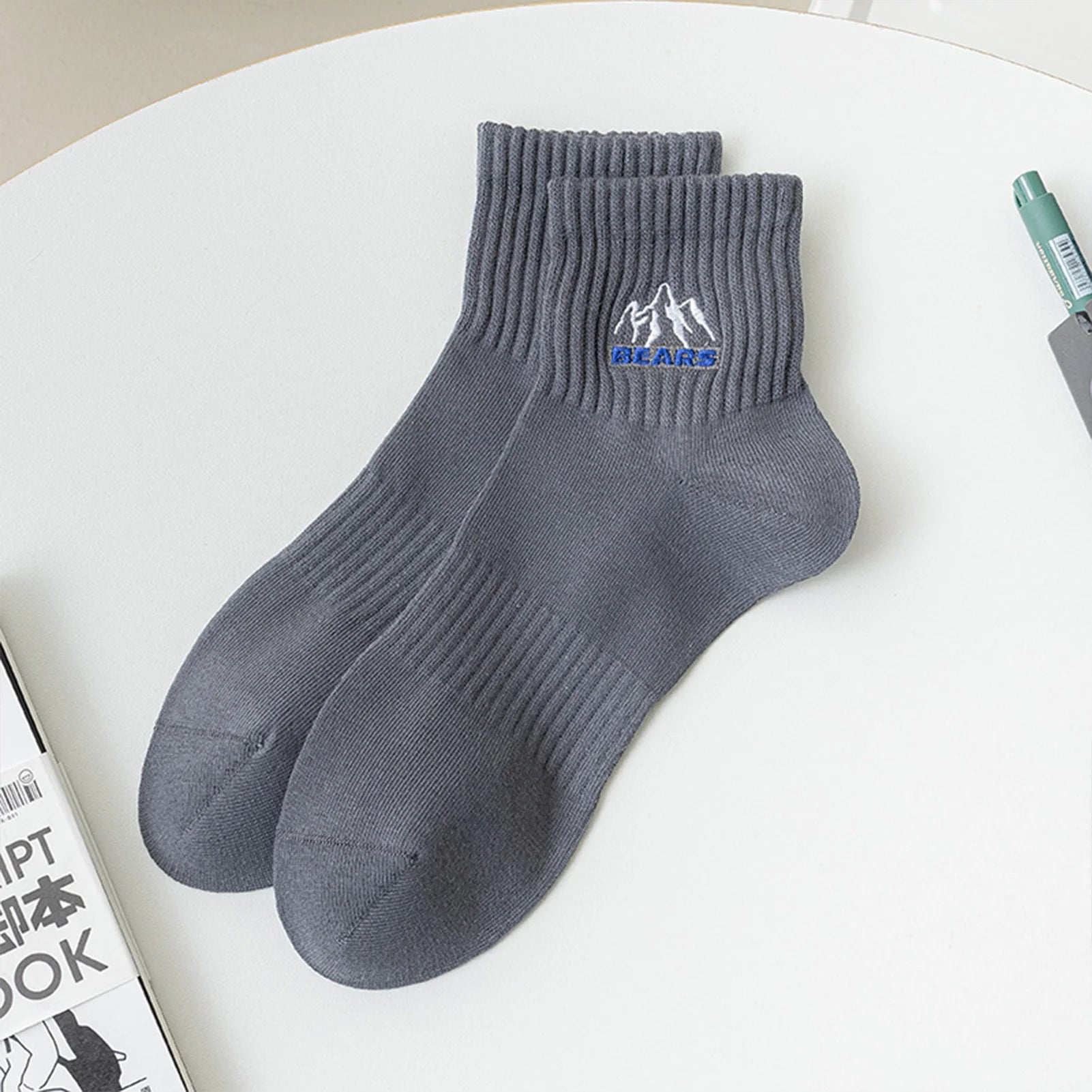 Cozy Non Slip Crew Socks