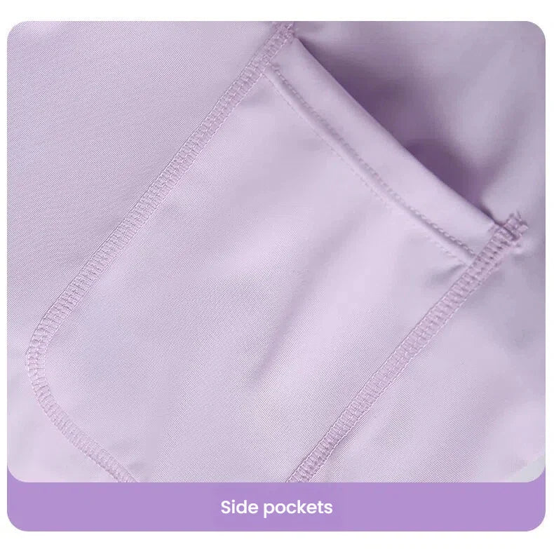 Women‘s Tennis Skirt Summer  High Waist Flared Golf Skirt with Built-in Shorts 2 in 1 Athletic Quick Dry Shorts Skirt Pickleball