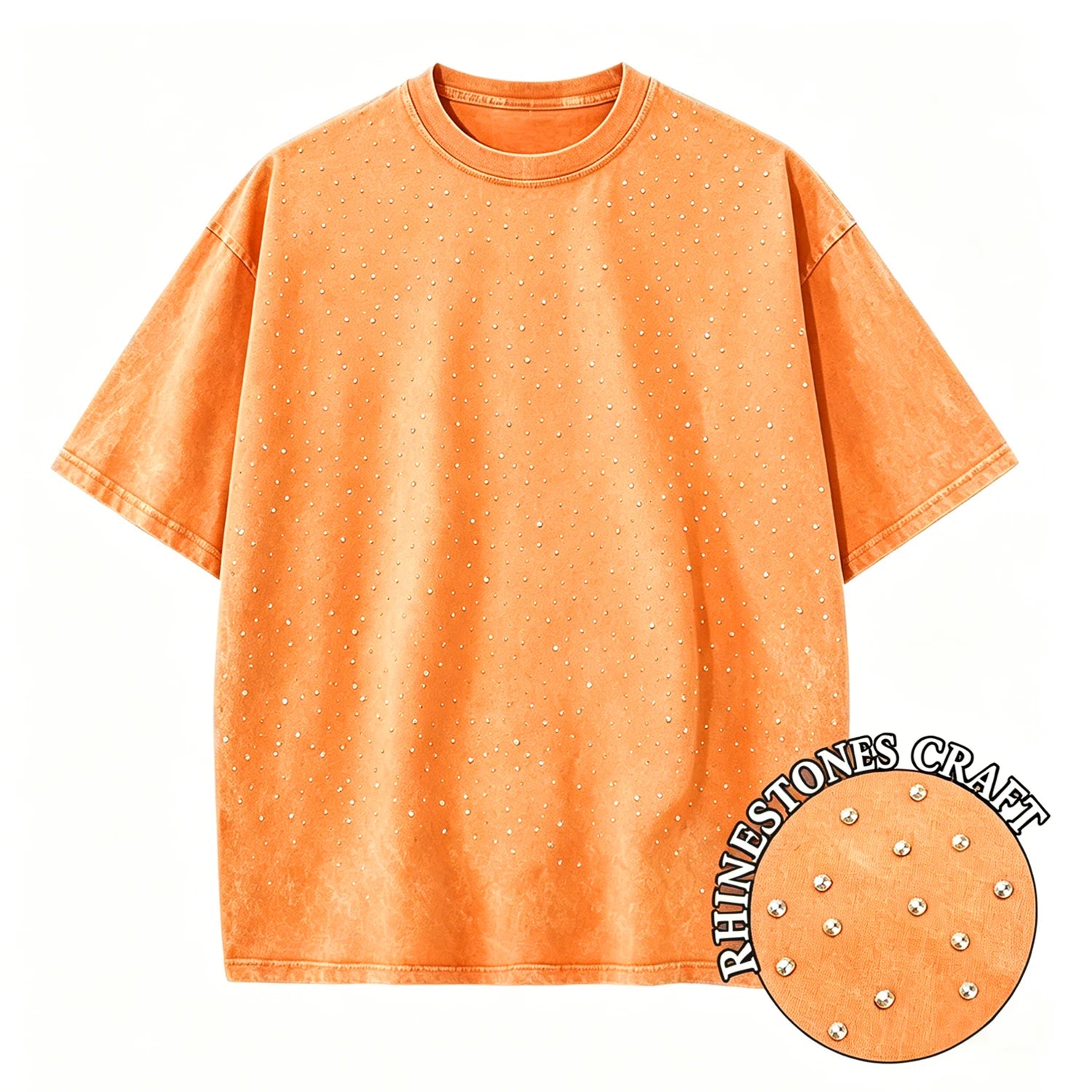 Men's Women Washed Vintage T-Shirts Street Hip Hop Retro Punk T Shirt Harajuku Casual Cotton Short Sleeve Couple TShirts Tees