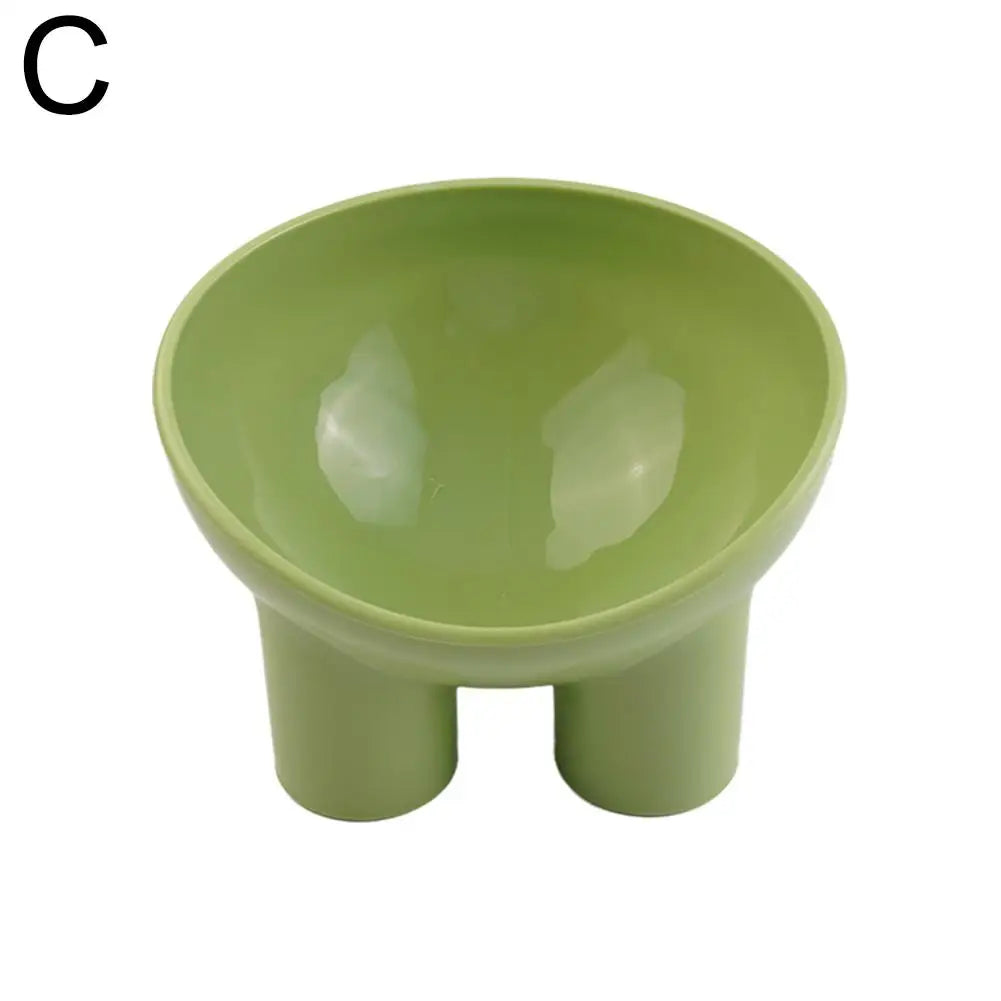Cat Bowl Pet Accessories Ceramic Diagonal High Feet Cute Protection Cervical Spine Dog Bowl Drink Water Bowl Pet Supplies