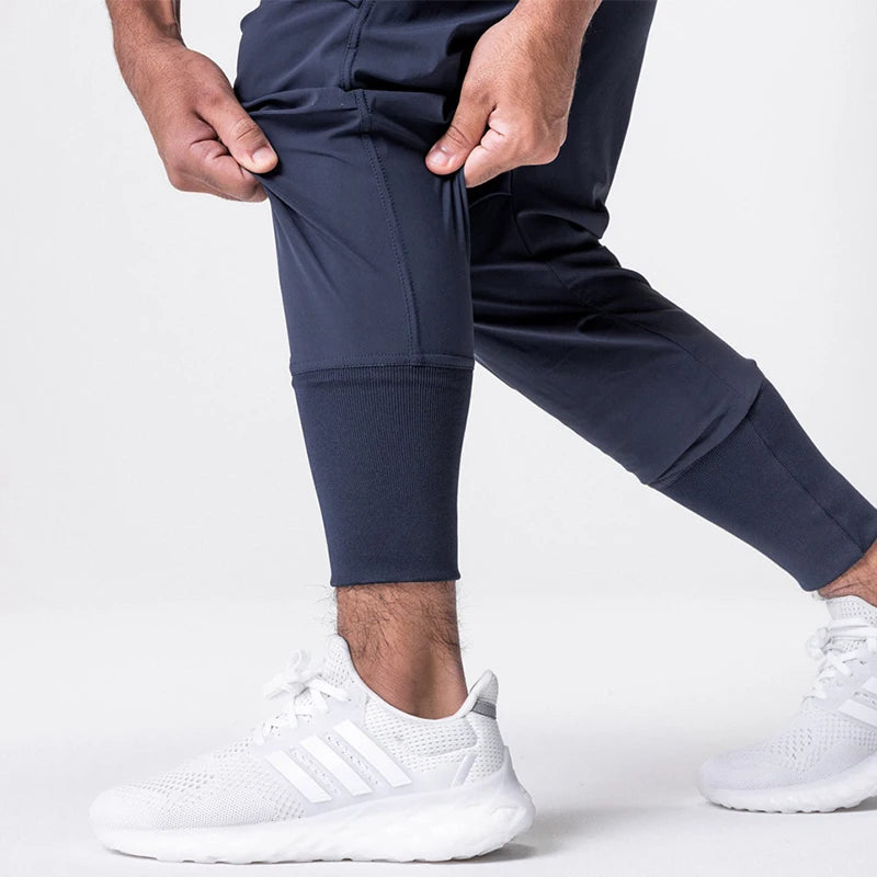 Men's Joggers Fitness Sweatpants Slim Fit Training Exercise Gym Jogging Track Marathon Loose Fit Rigorer Coordinated Sportswear