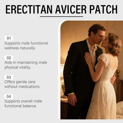 Men's Daily Skin Care Patch - All-in-One Gentle & Mild Formula, External Use for Full Body,Nourishes & Sustains Comfortable Skin