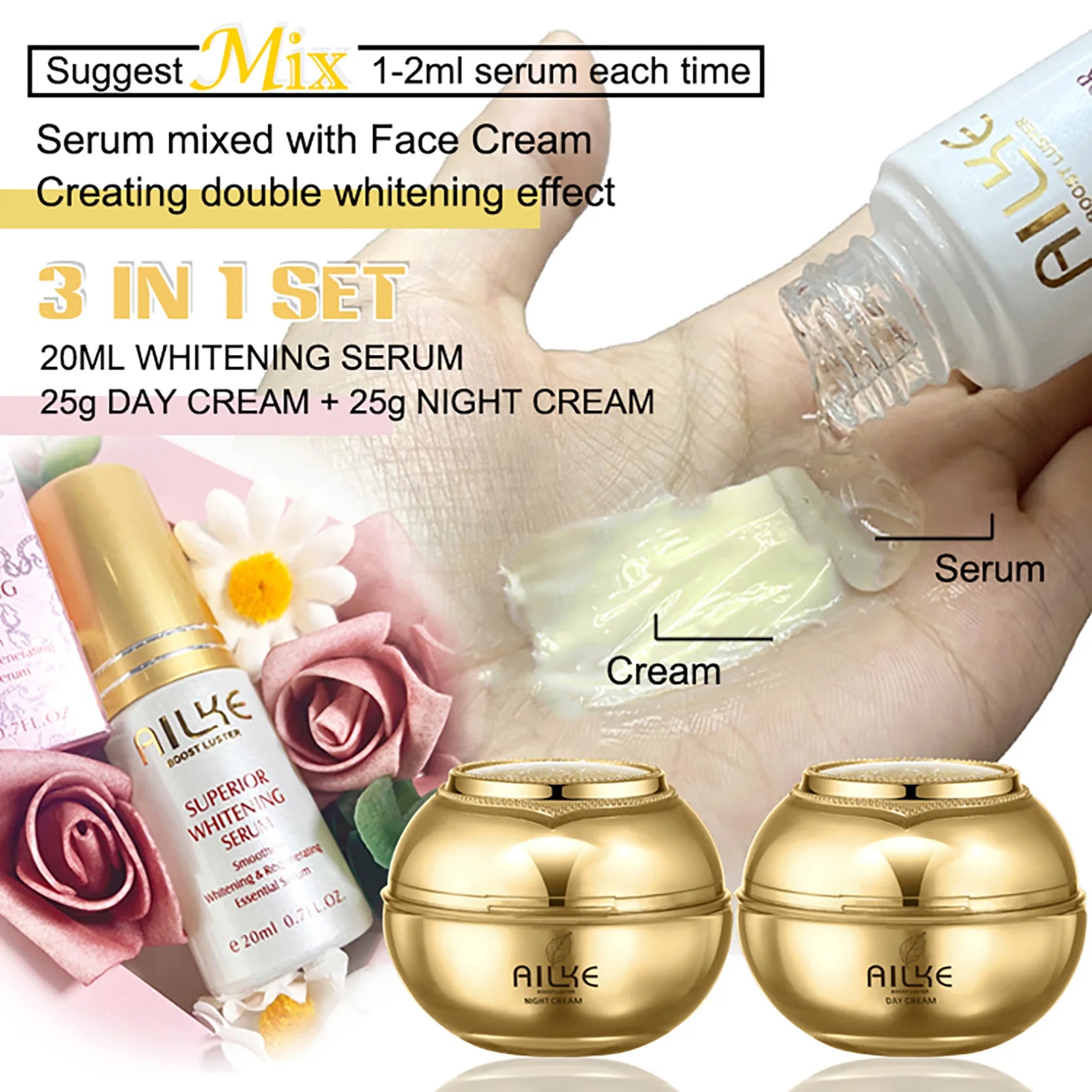 Collagen Whitening Moisture Care Set