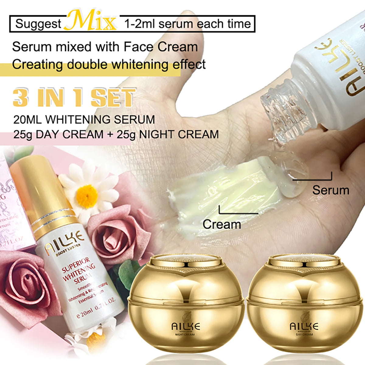 Collagen Whitening Moisture Care Set