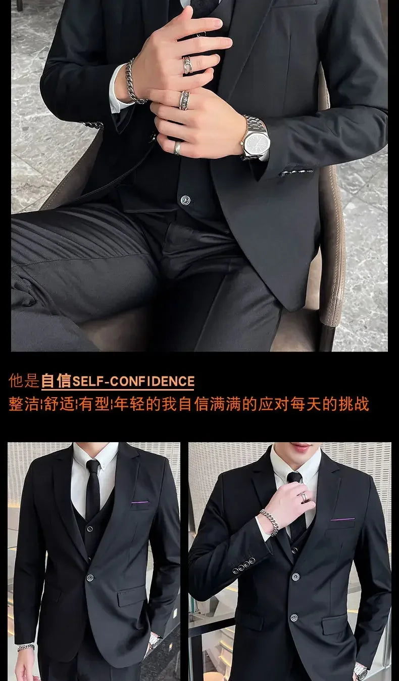 British Style Three Piece Suit