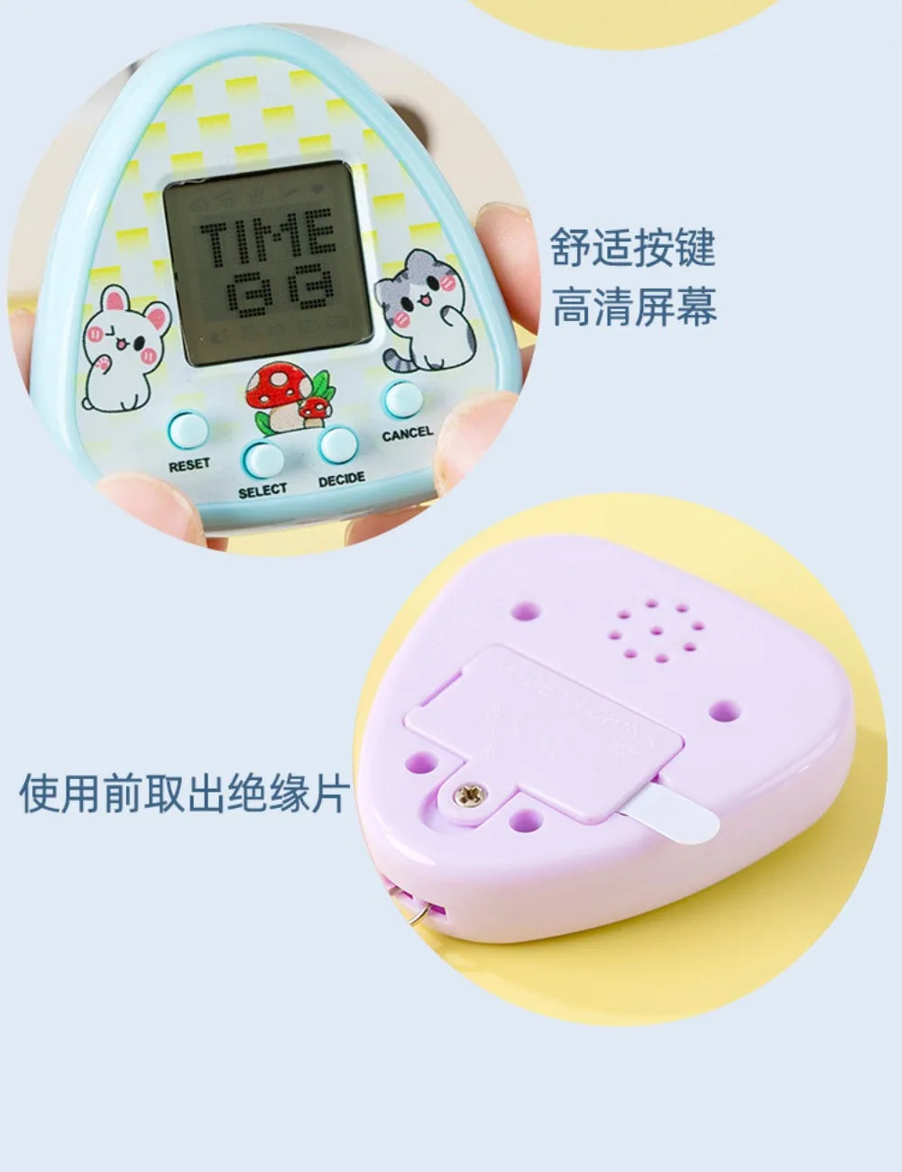Electronic Pets Game Toys Virtual Tamagotchi in Russian Original German Spanish Polish Digital Animals Toys For Kids Child Pixel