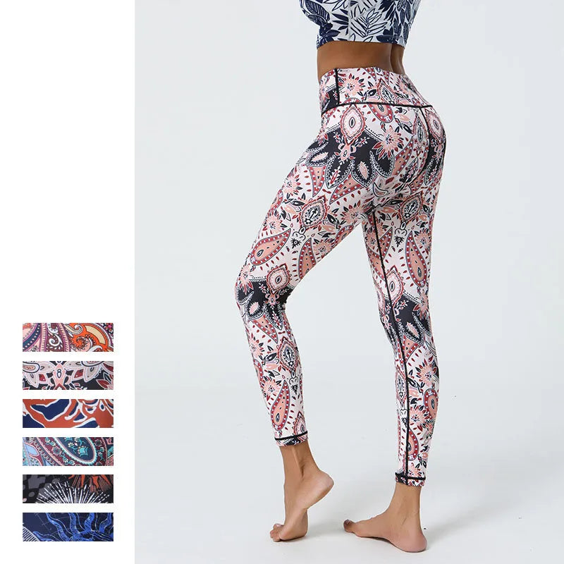 1PC Leggings Sport Women Fitness Seamless Print Yoga Pants Leggings for Fitness Running Sports Pants Fitness Slim Gym Leggings
