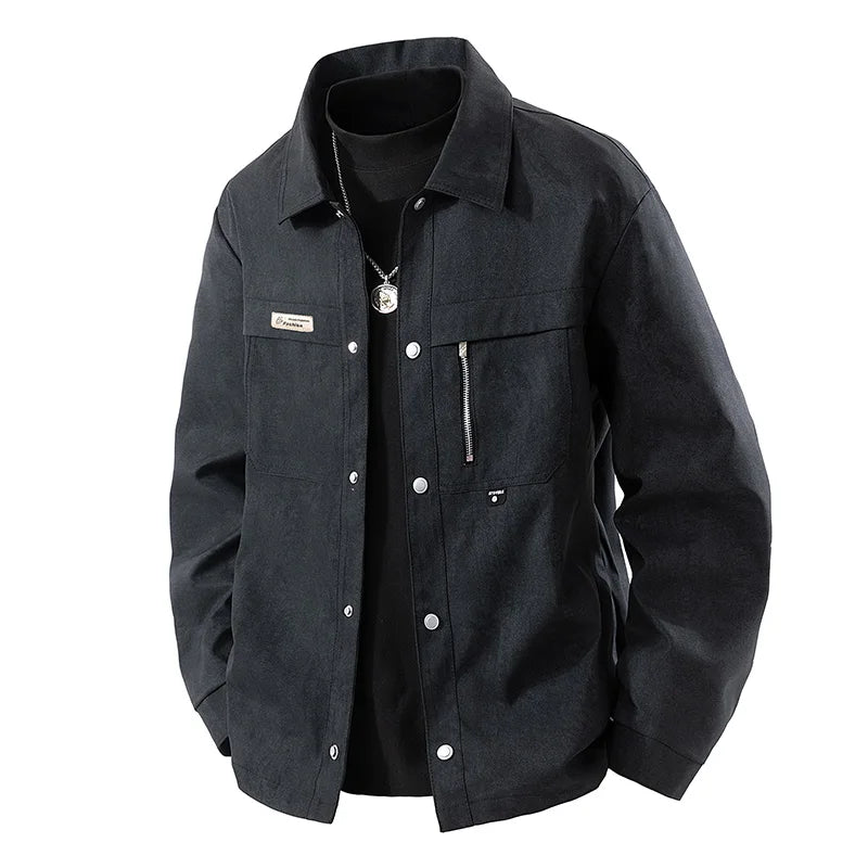 Loose Casual Button Jacket