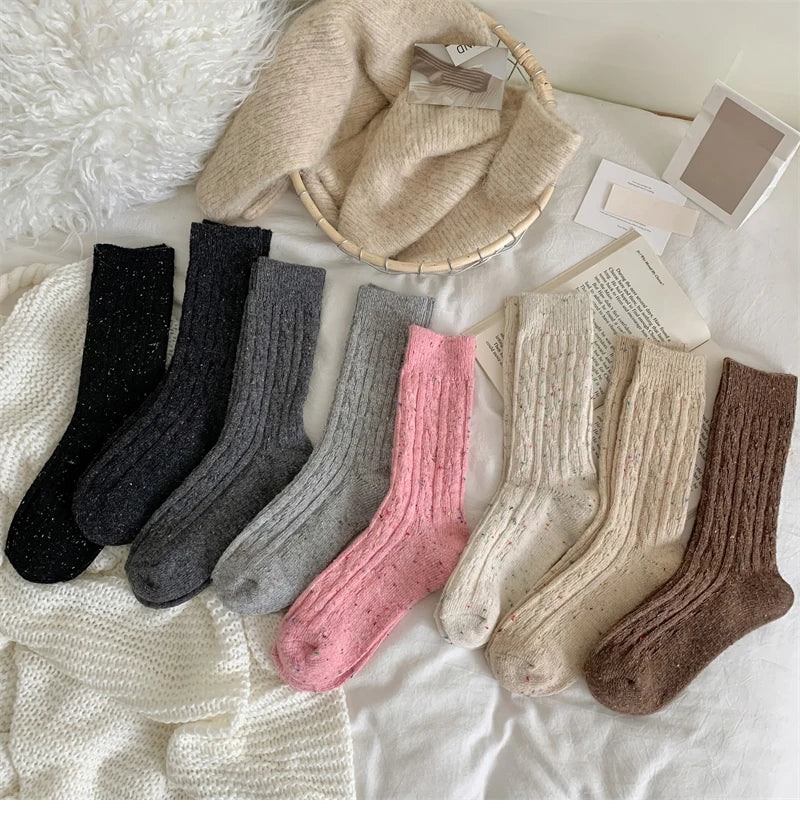 Japanese Wool Casual Socks