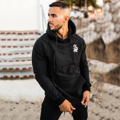 Hoodie Men Spring and Autumn Coat Pullover Slim Fit for Men Workout Jogger Casual Fashion Clothing