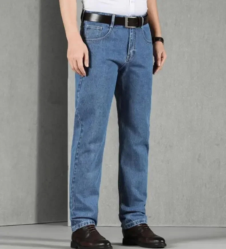 Vintage Loose Straight Work Jeans