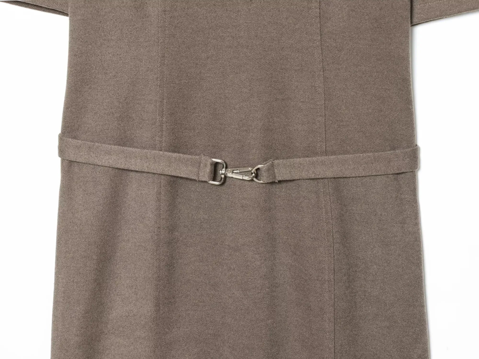Elegant Belted Casual Midi Dress