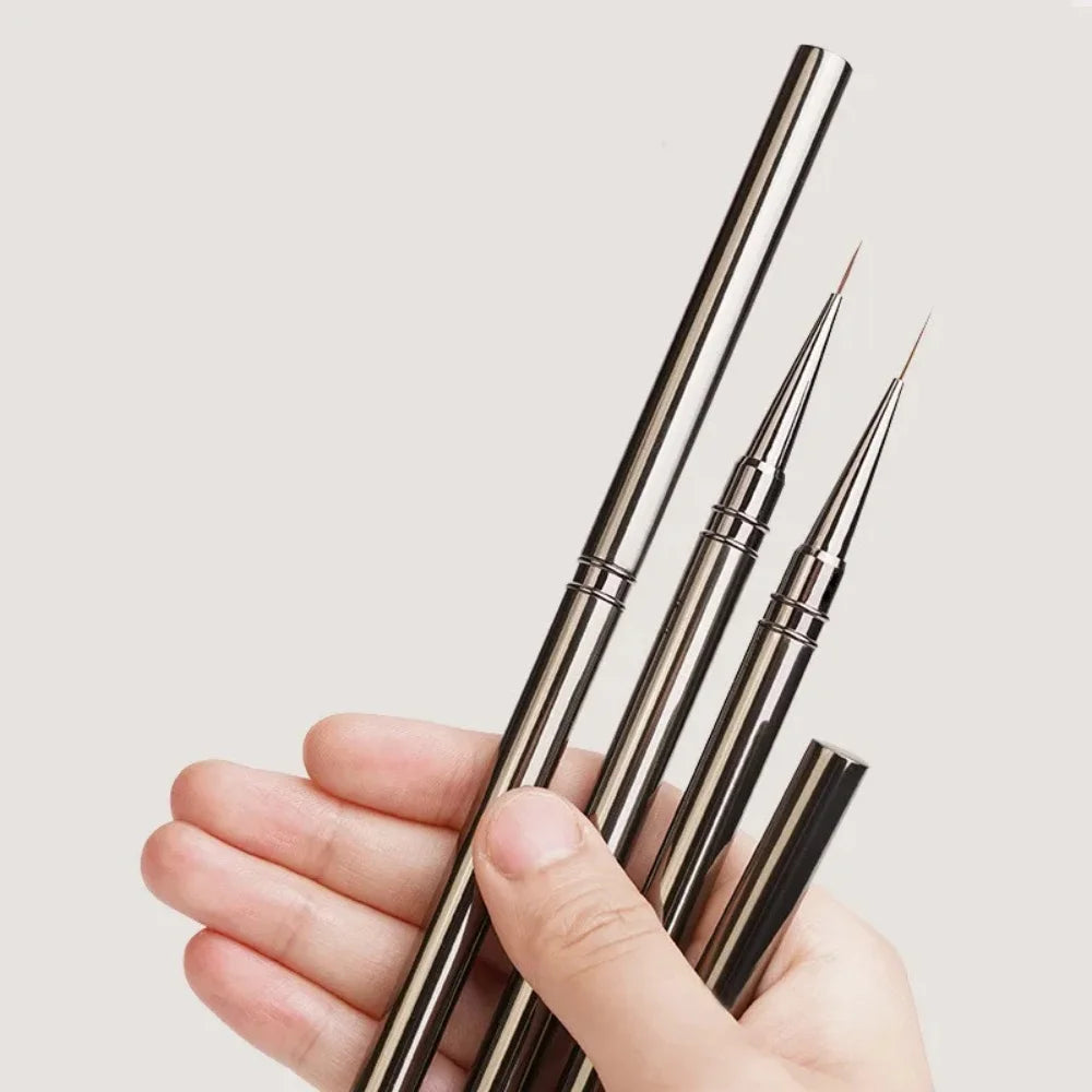 Nails Art Liner Brushes Striping Drawing Elongated Lines Striping Drawing Painting Nail Design Pen Professional Manicure Tool