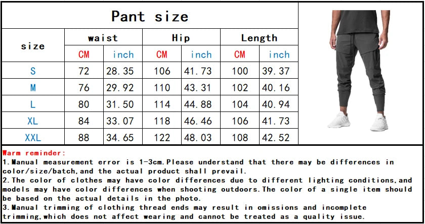 Men's Joggers Fitness Sweatpants Slim Fit Training Exercise Gym Jogging Track Marathon Loose Fit Rigorer Coordinated Sportswear