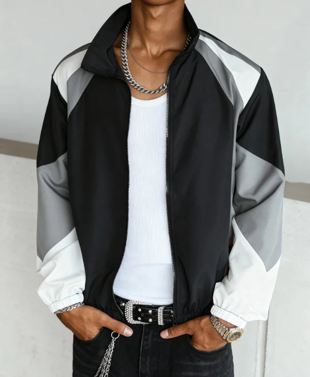 Lightweight Color Block Jacket