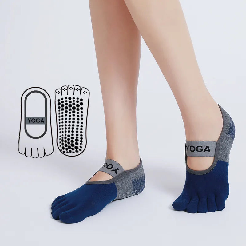 Grip Toe Yoga Socks Set