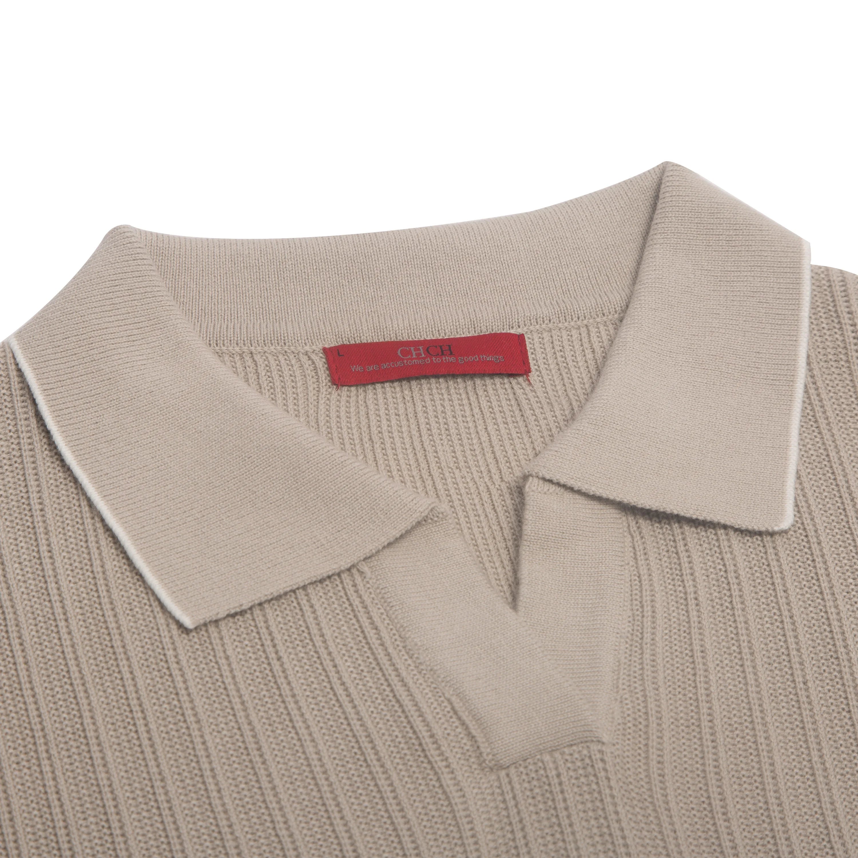 Cotton Patchwork Casual Summer Polo