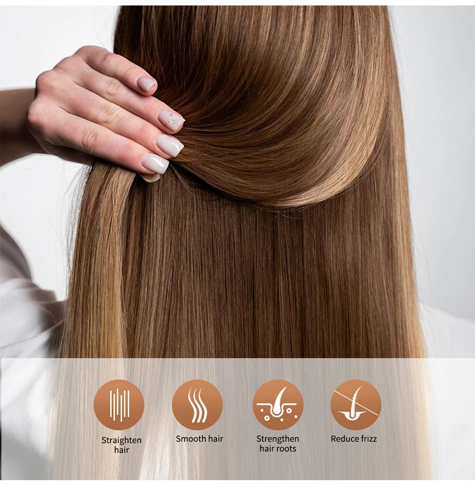 Hair Straightening Lotion Professional Keratin Treatment Cream Smoothing Soft Repair Perms Damaged Frizz Hair Care Products