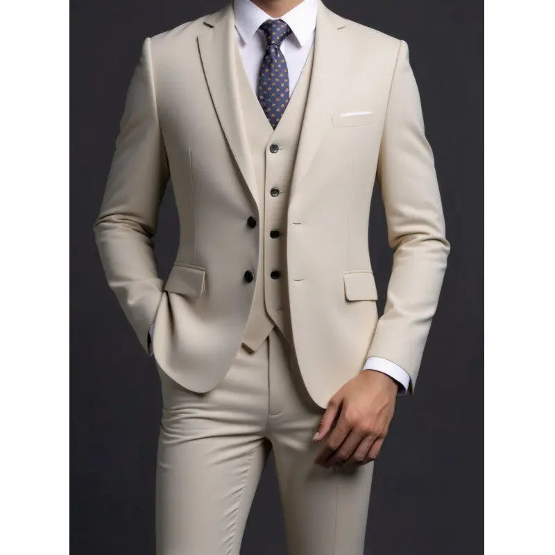 British Style Three Piece Suit