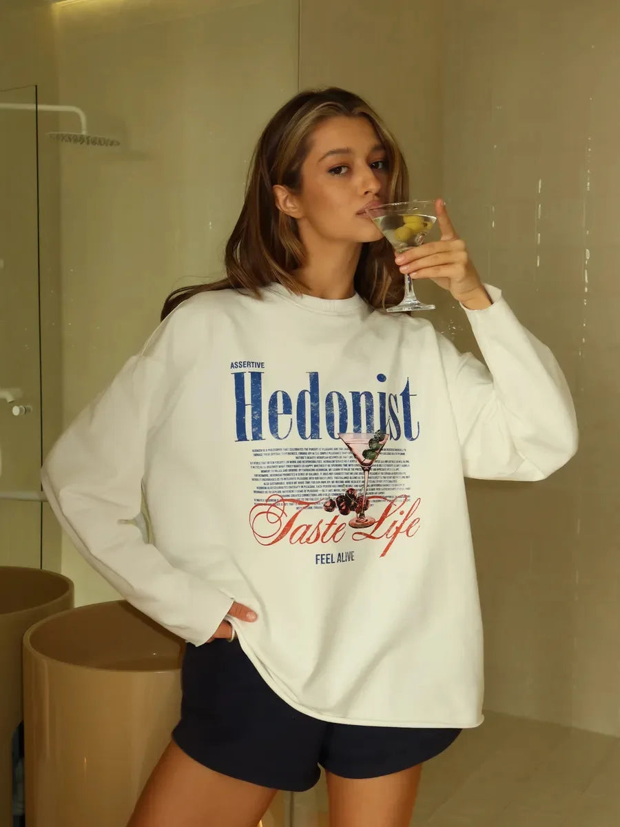 Streetwear T Shirts Women Clothing Print Long Sleeve Tees Casual Fashion  Camisetas Cartoon Y2k Tops Oversized T-shirts