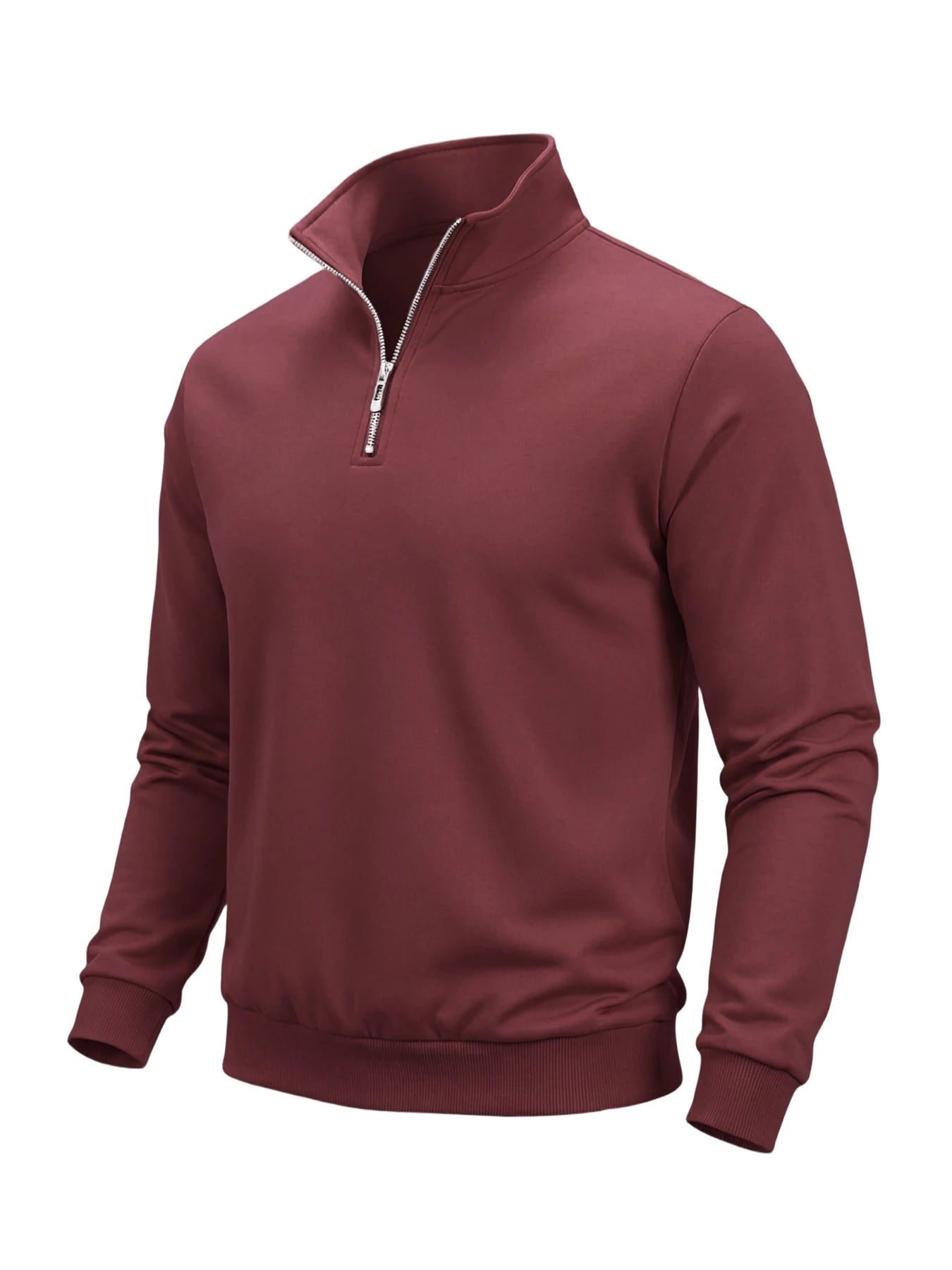 Half Zip Turtleneck Pullover