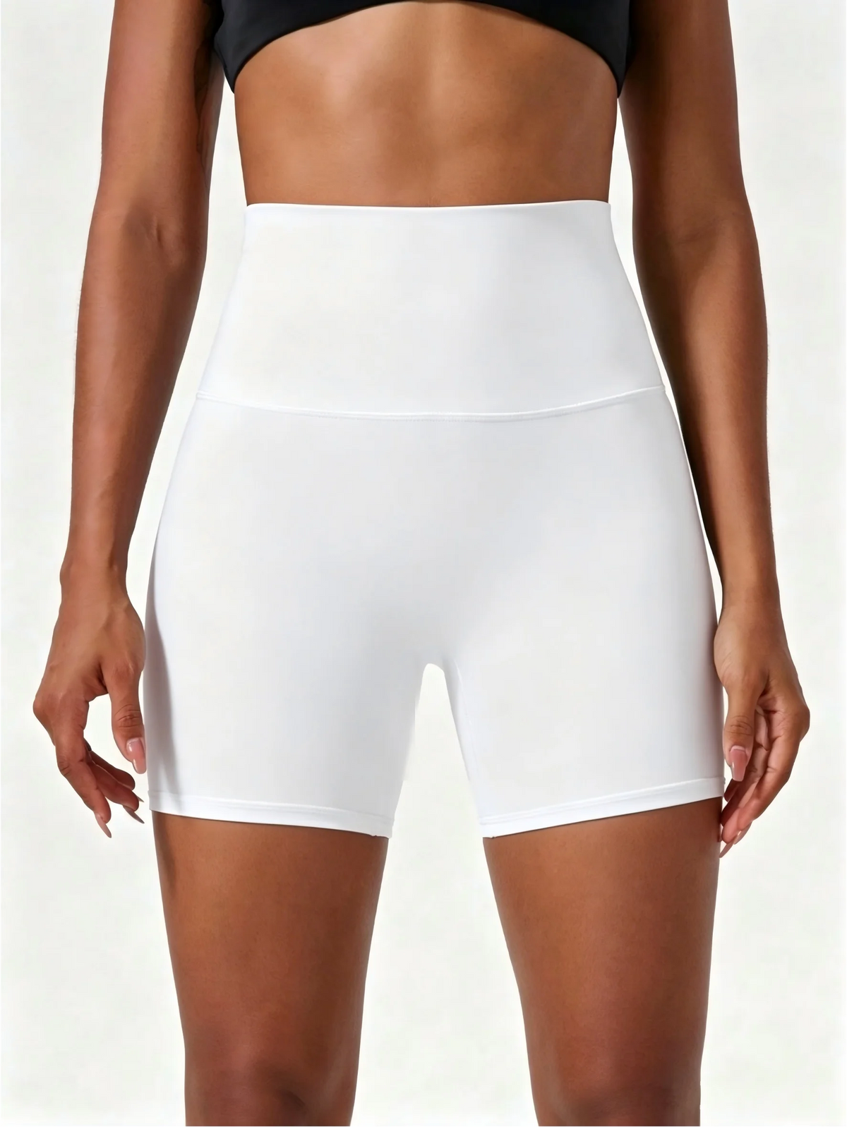 Women'S High-Waisted Stretchy Shorts - Slimming Summer Workout Shorts, Sexy Butt-Lifting Design, Casual and Versatile Styl