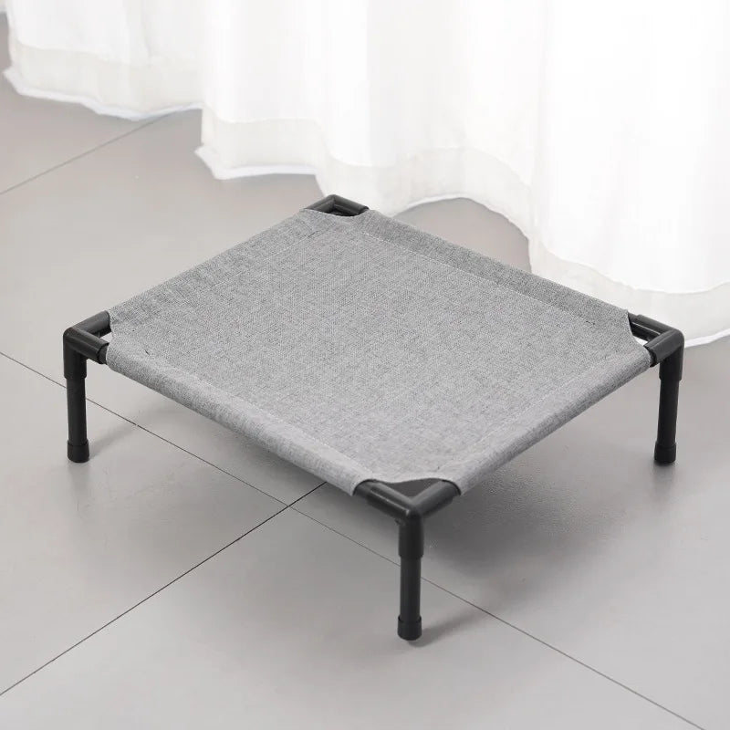 Pet Camping Bed Elevated Bed for Dogs Folding Puppy Camping Bed Cat House Portable Removable Washable Puppy Beds Dog Hammock