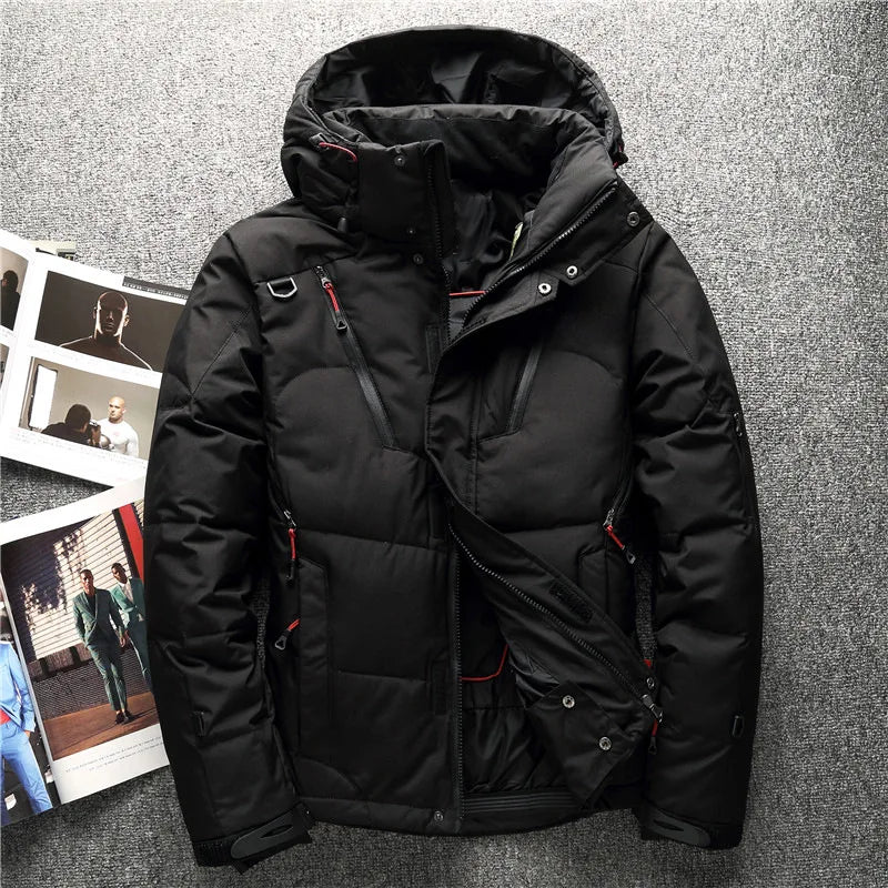 White Duck Down Parka