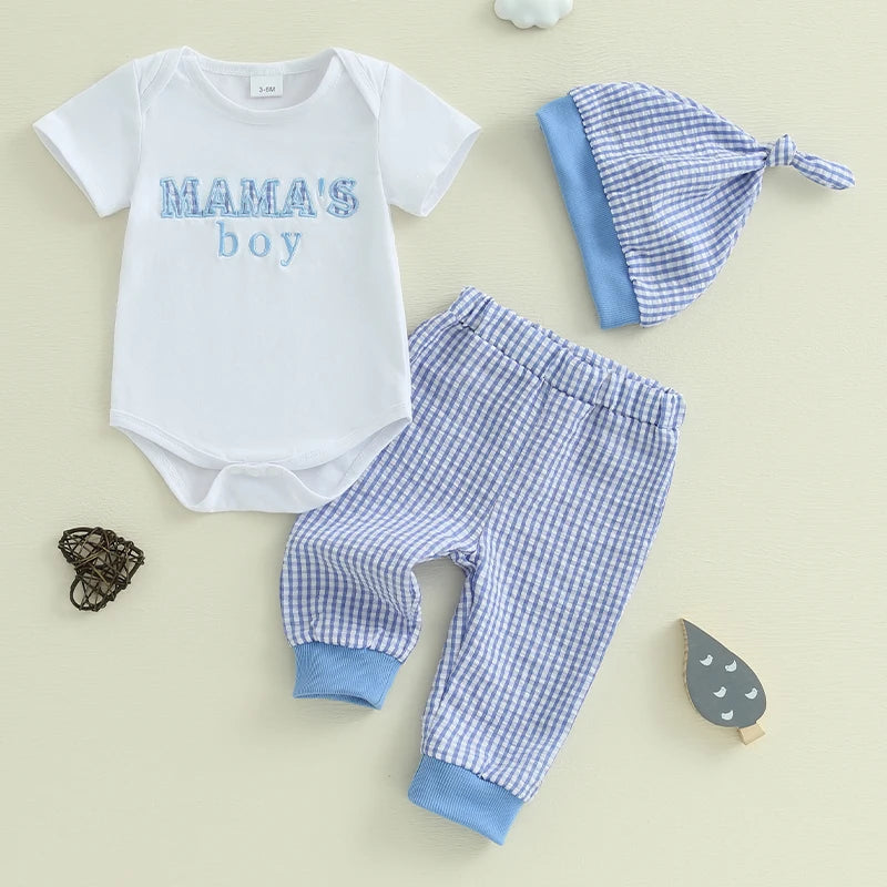 Baby Boy 3-Piece Outfit Set