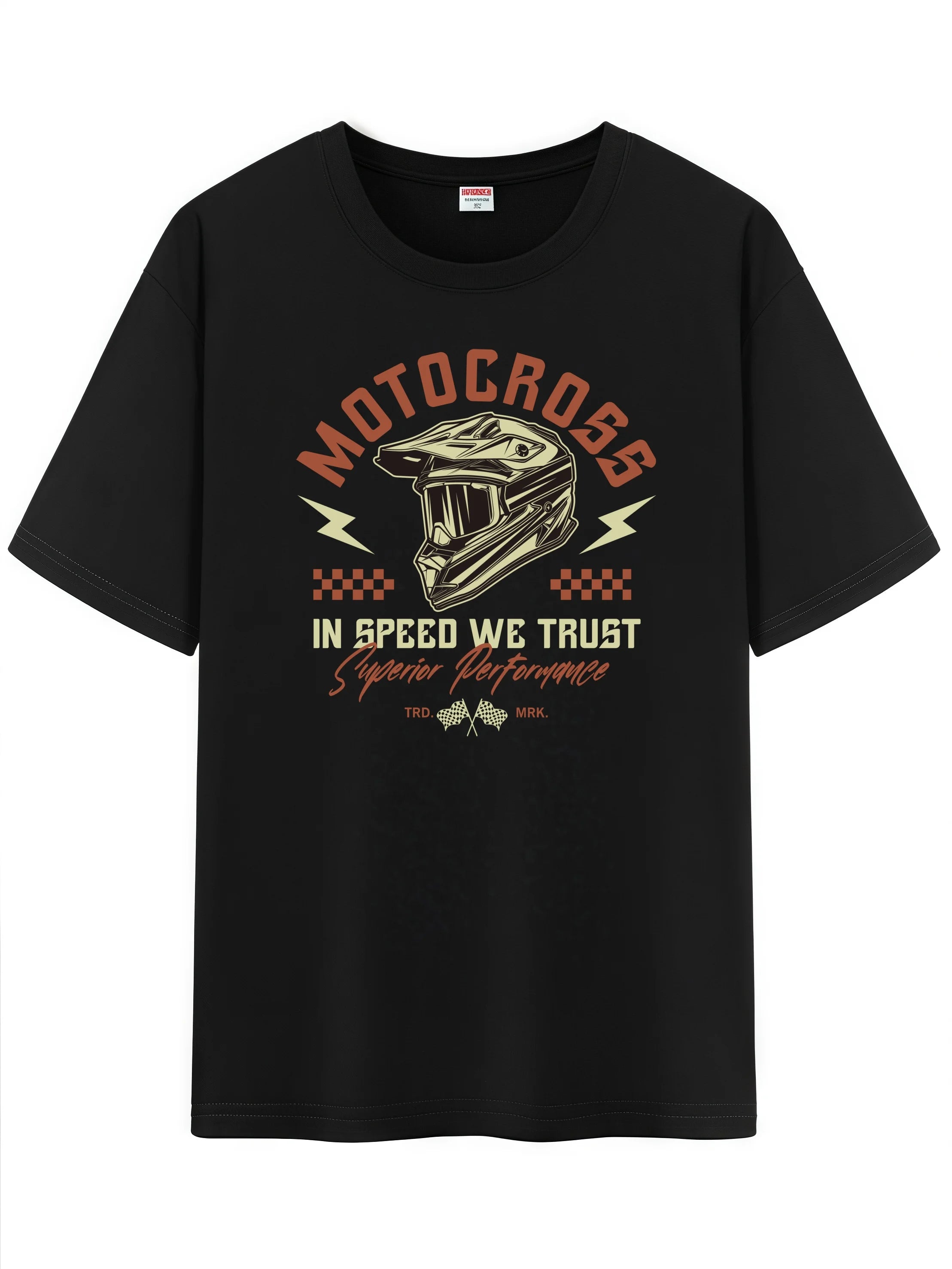 Retro Cartoon Graphic Crew Tee