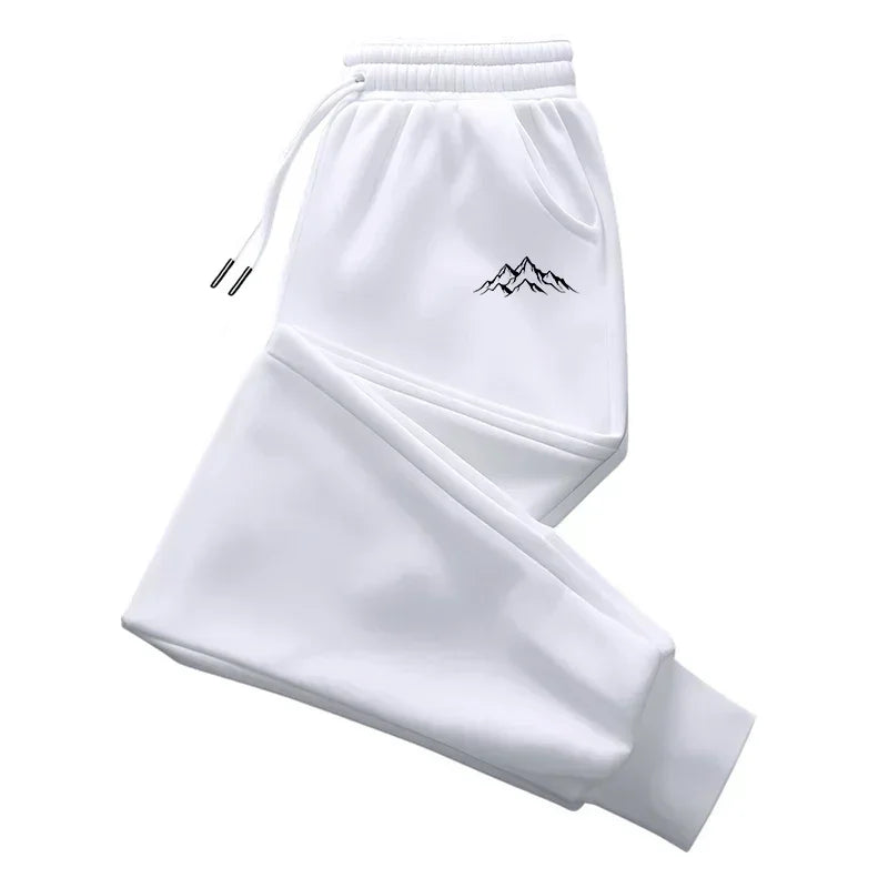 Solid Color Jogger Pants for Men, Classic Design, Versatile Trousers Matching Various Outfits