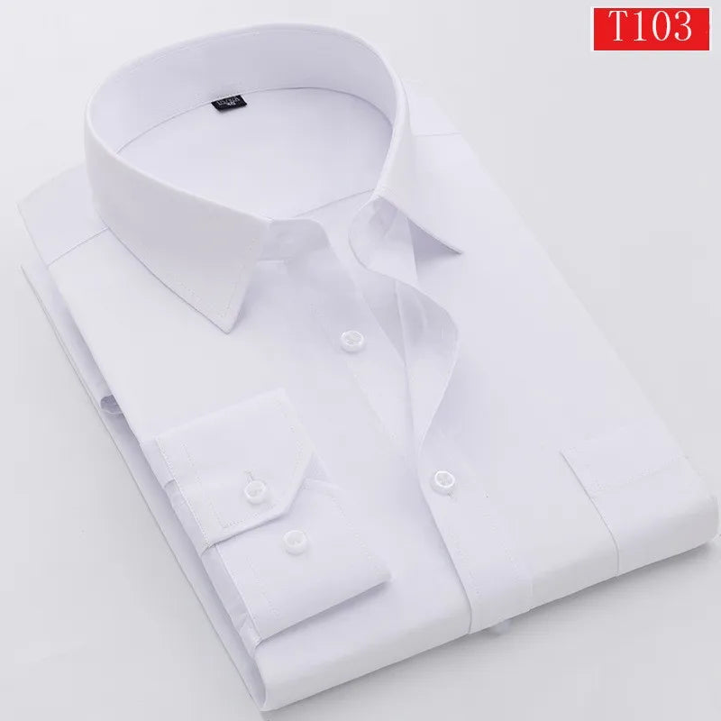 Classic Cotton Business Casual Shirt