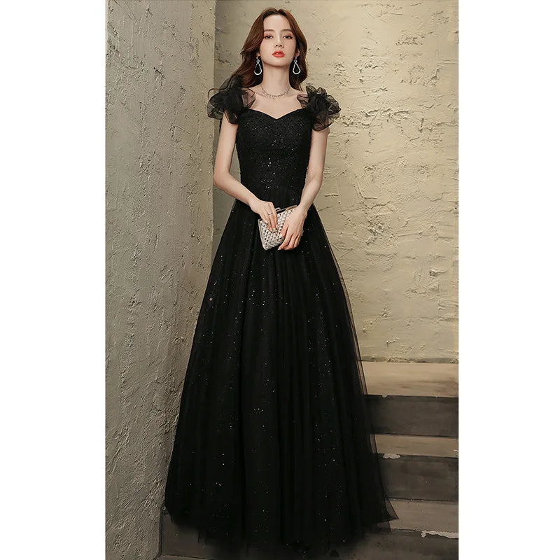 Elegant Backless Evening Prom Dress