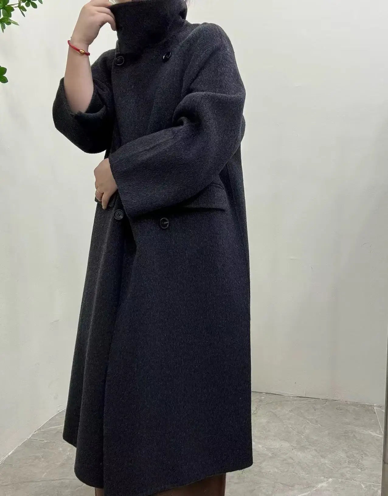 Retro Double-Sided Wool Short Coat