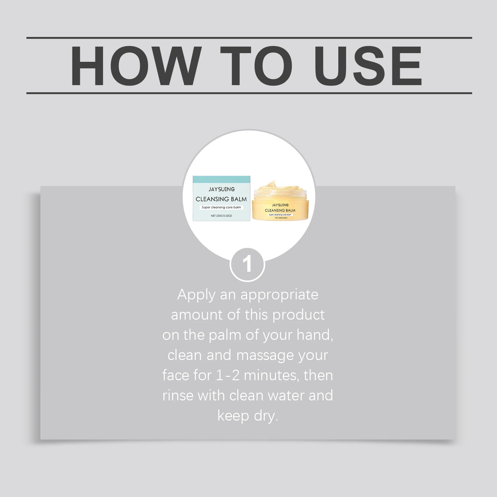 Gentle Cleansing Balm Makeup Remover