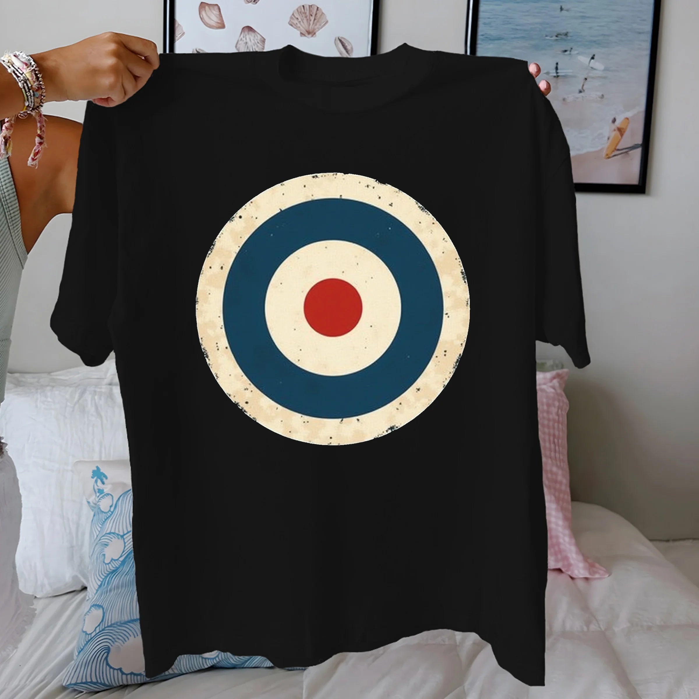 Bullseye Classic Target Cotton T-Shirt