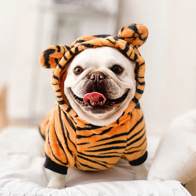Soft Warm Fleece Dog Jumpsuit