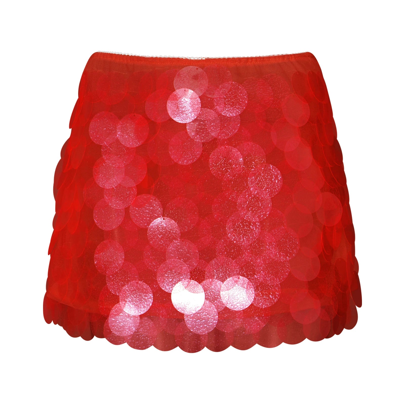 Y2K Women's Bling Fashion Mini Skirts Hotsweet Low Rise Sequins Skirts Spring Summer Casual Bodycon Skirts