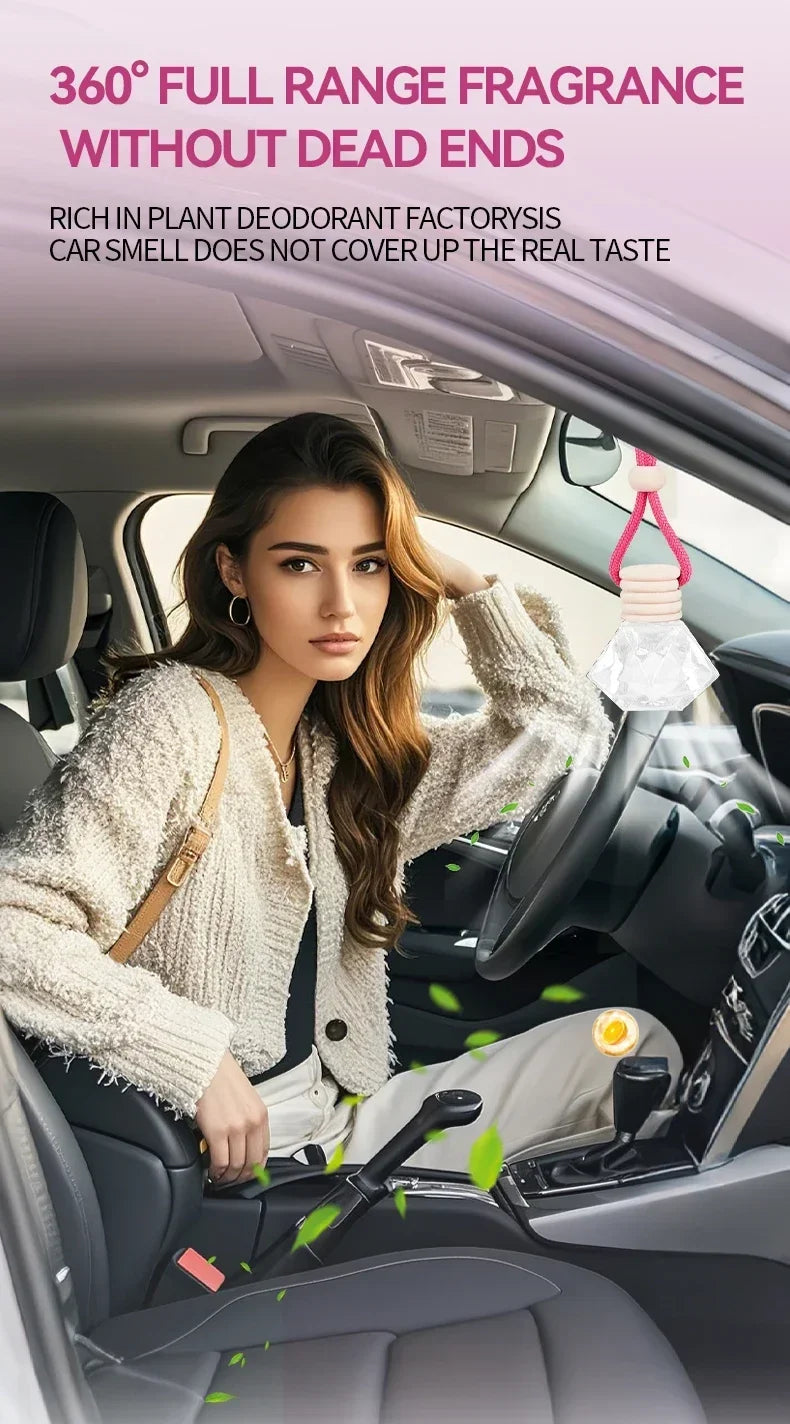 Perfume Bottle Car Perfume, Long-term Car Air Freshener, Car Perfume Used for Car Interior Accessories, Keep Charming and Fresh