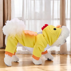 Yellow Chicken Pet Holiday Costume