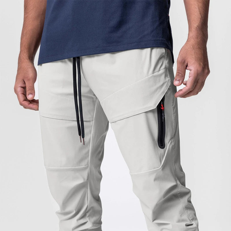 Men's Joggers Fitness Sweatpants Slim Fit Training Exercise Gym Jogging Track Marathon Loose Fit Rigorer Coordinated Sportswear