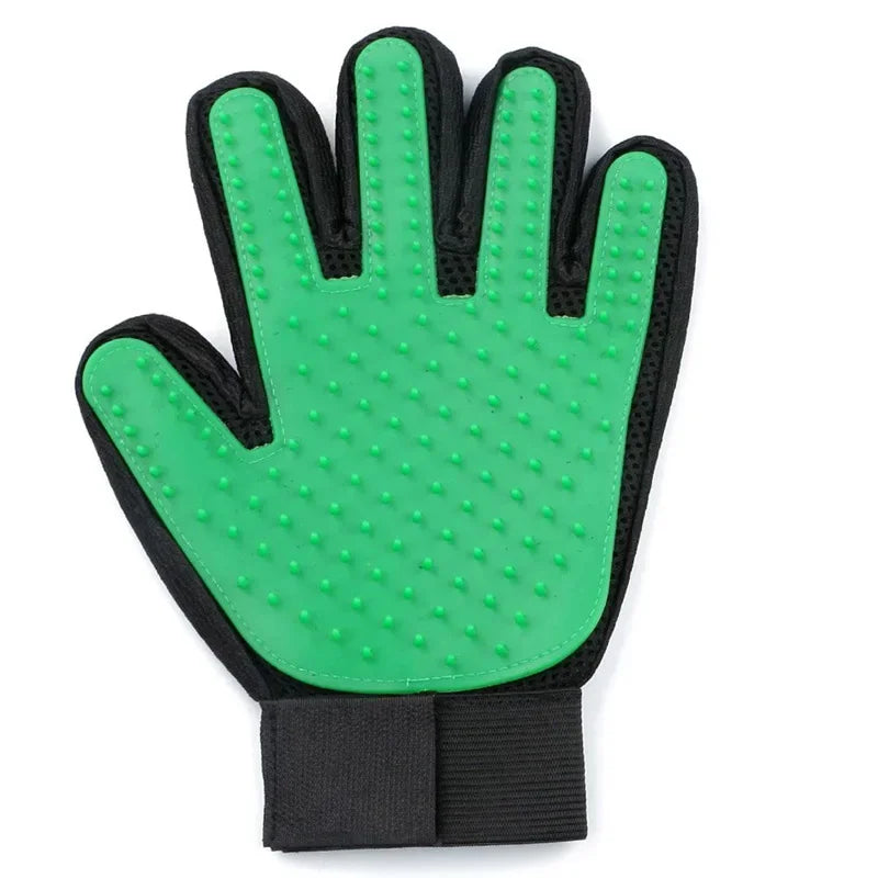 Silicone Bathing Grooming Brush Gloves