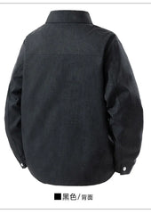 Loose Casual Button Jacket