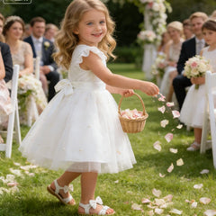Elegant Bow Princess Party Dress