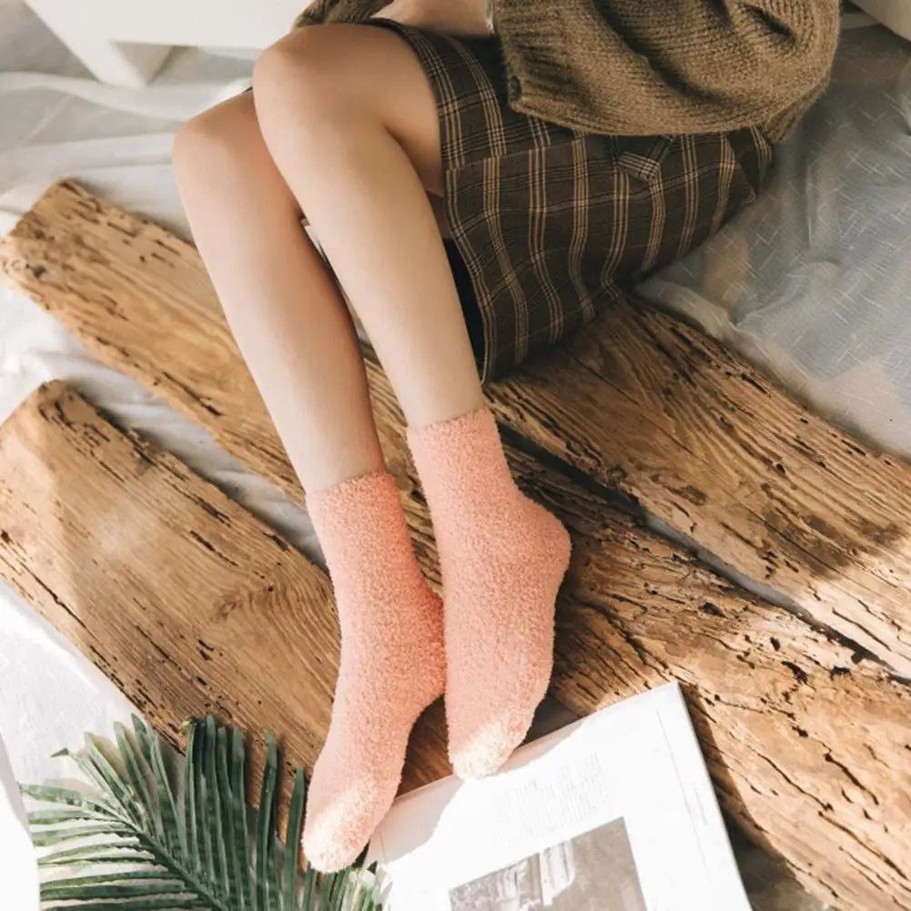 Plush Cozy Winter Cotton Socks
