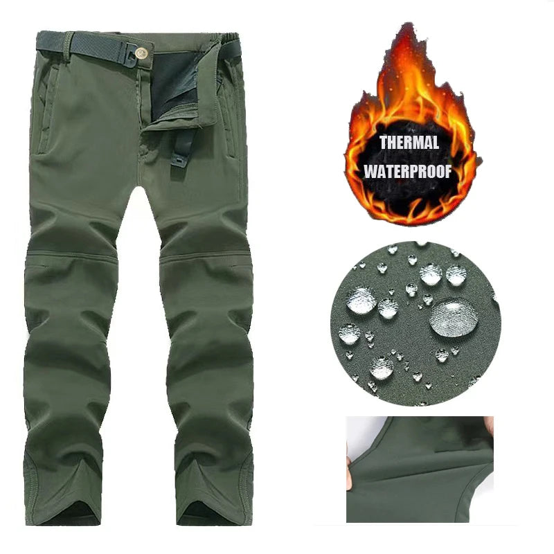 City Fleece Cargo Hiking Pants