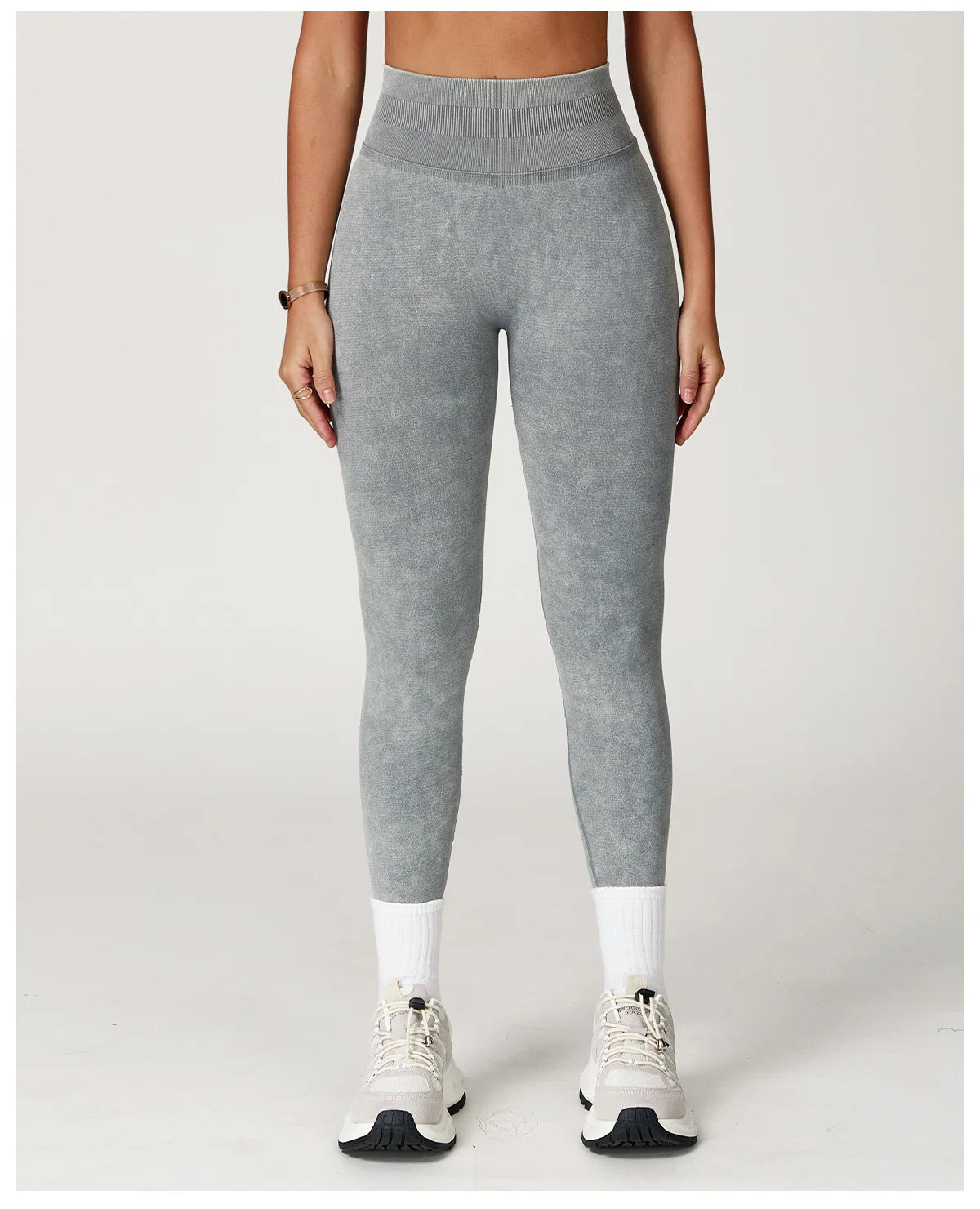 Solid Color Women Yoga Pants High Waist Stretch Gym Leggings Fitness Running Trousers