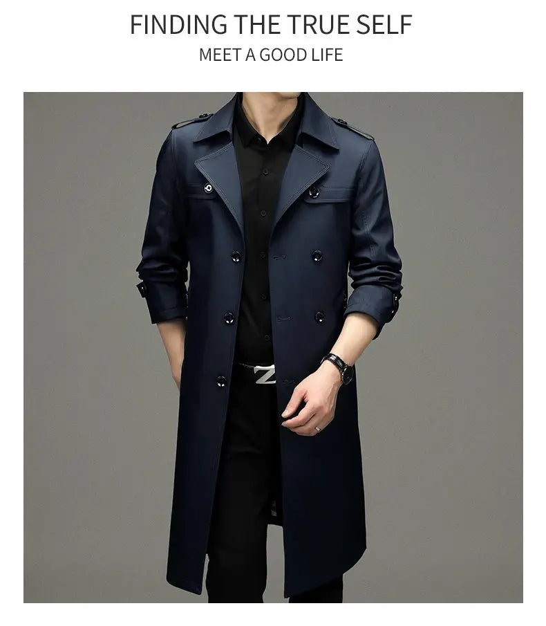 Smart Casual Double Breasted Trench